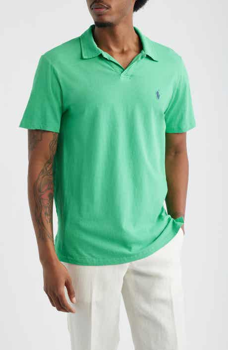 Standard Fit Cotton & Linen Polo