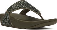 FitFlop Lulu Multi Tonal Glitter Toe Post Sandals