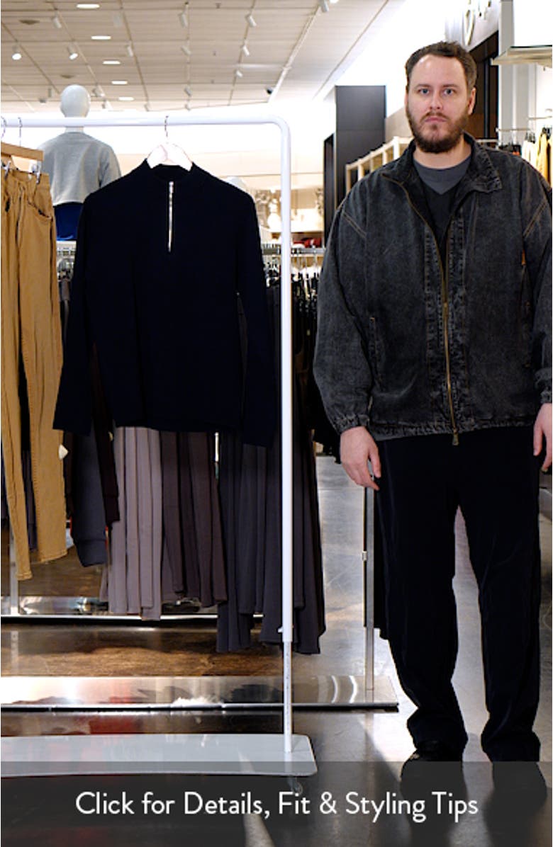 Quarter Zip Sweater, sales video thumbnail