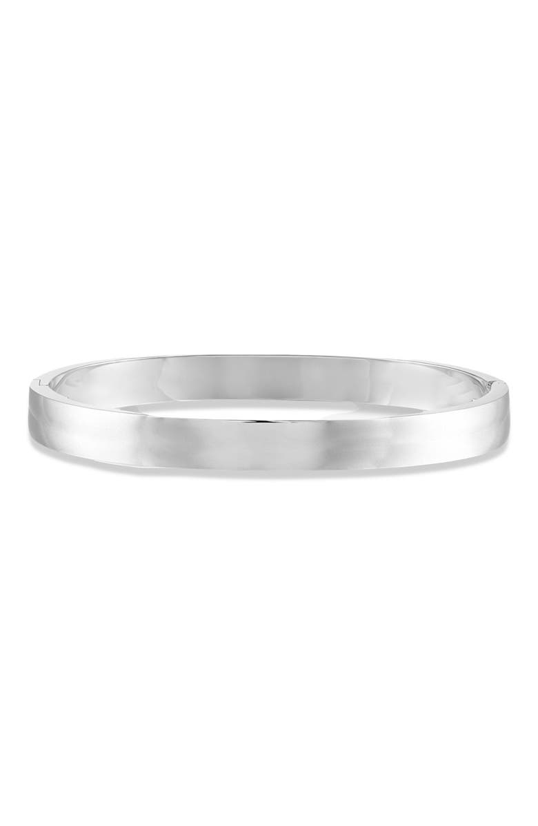 BEN ONI Polished Bold Bangle Bracelet, Main, color, 
