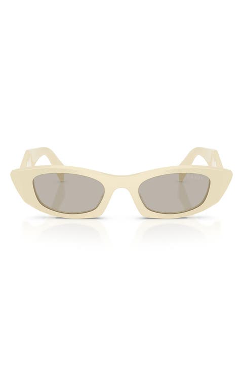 50mm Oval Sunglasses