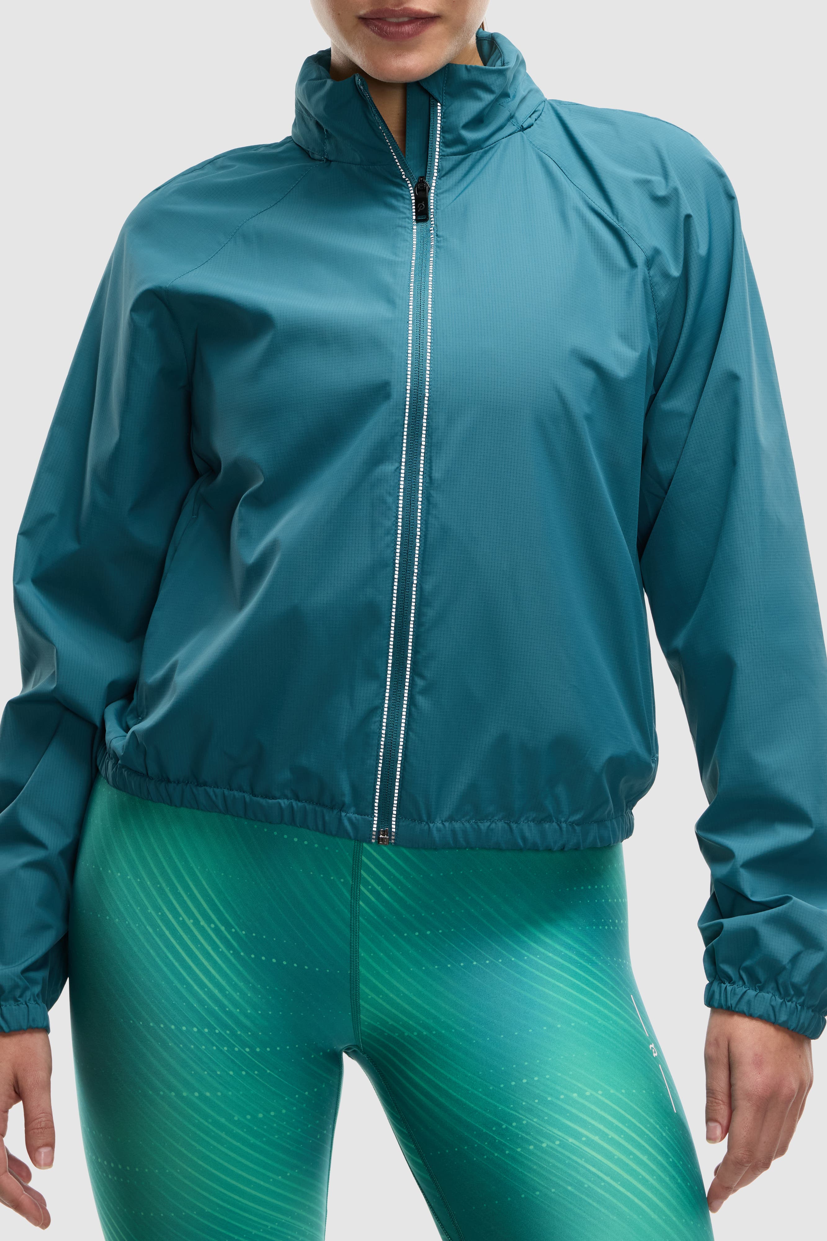 Woven Seamed Run Shell - image 5