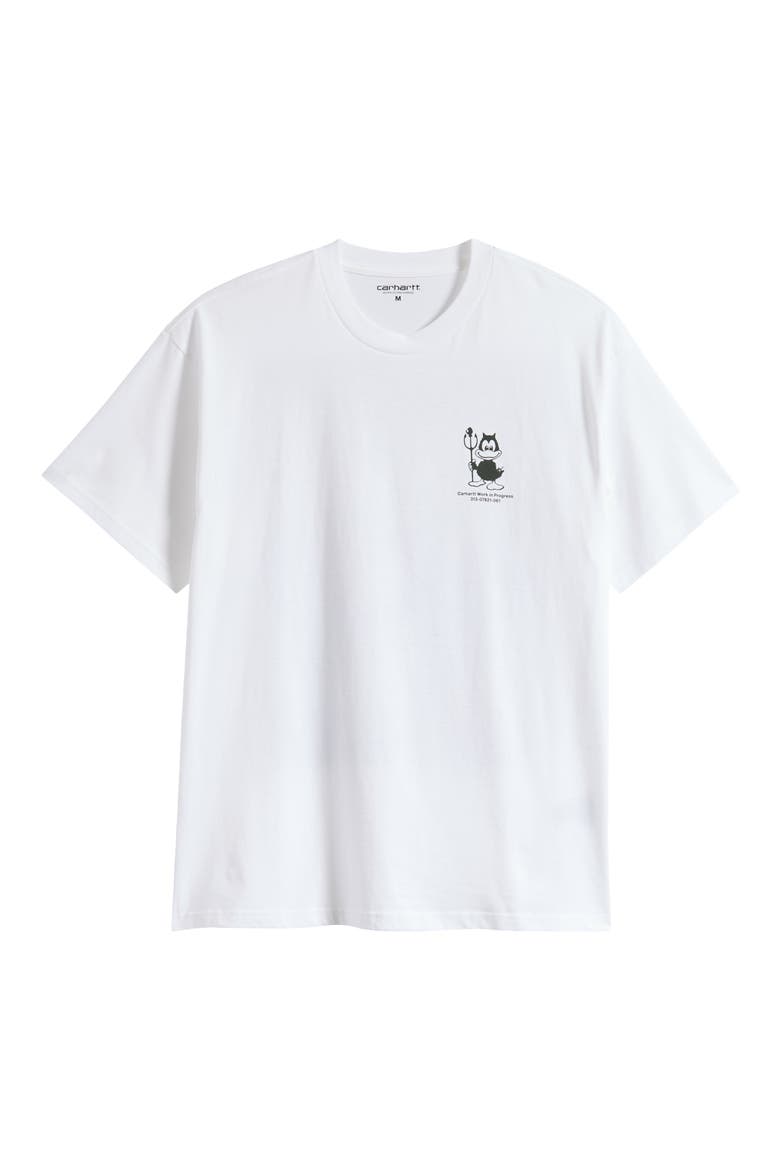 Bumper Car Organic Cotton Graphic T-Shirt, Alternate, color, WHITE