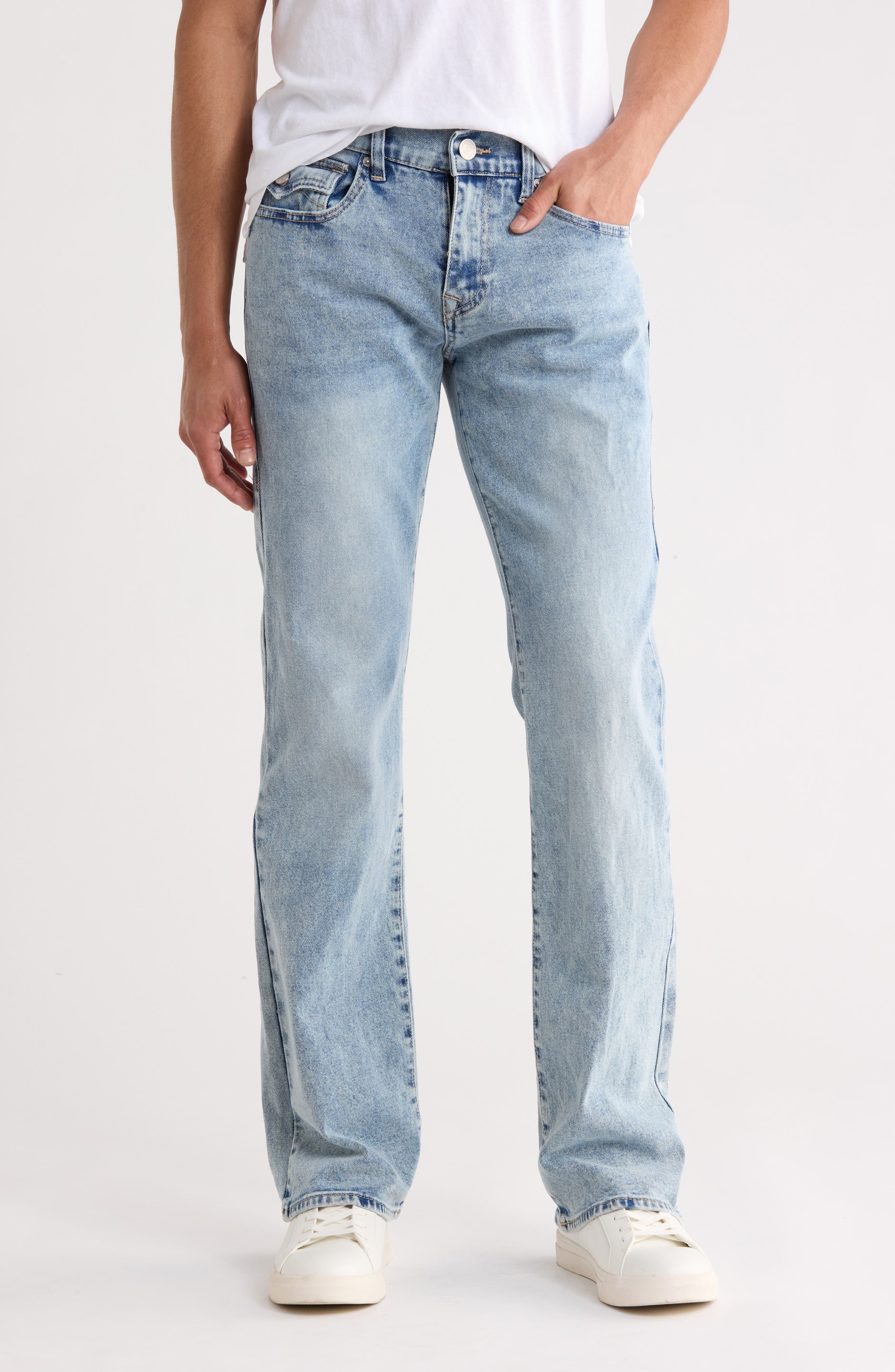 True Religion Billy Snap Flap Pocket Bootcut Jeans