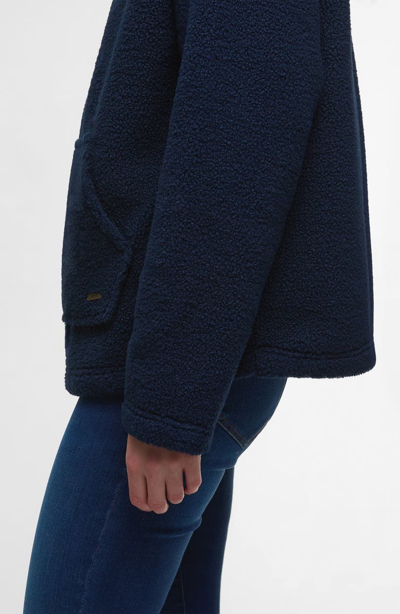 Barbour Bamburgh Fleece Half Zip Pullover, Alternate, color, Navy