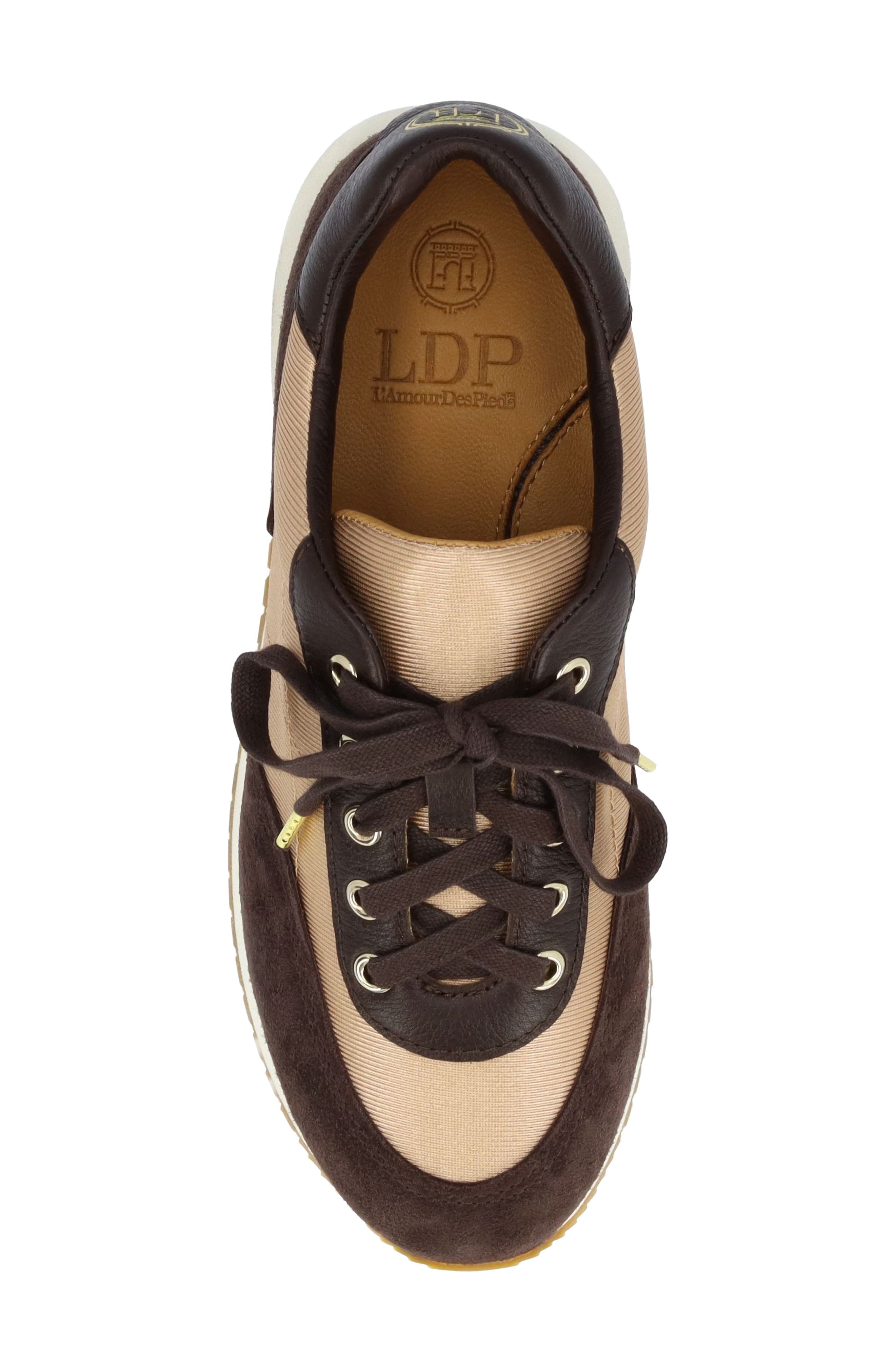Juvina Sneaker, Alternate, color, CHOCOLATE/ NUDE