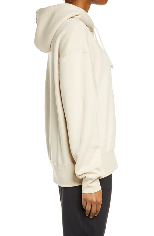 Nike Oversize Fleece Hoodie In White