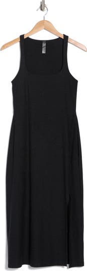 Featherweight Getaway Split Hem Midi Dress