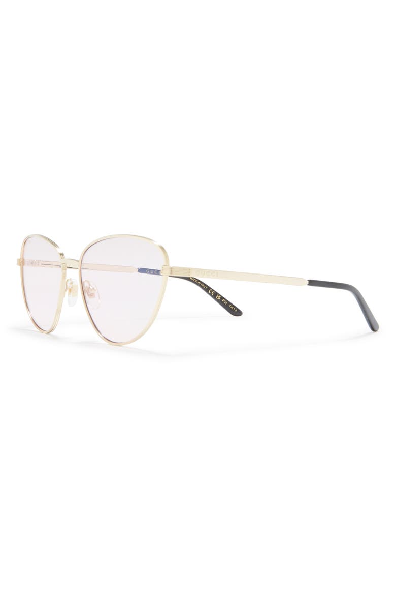 Gucci 58mm Cat Eye Sunglasses, Alternate, color,