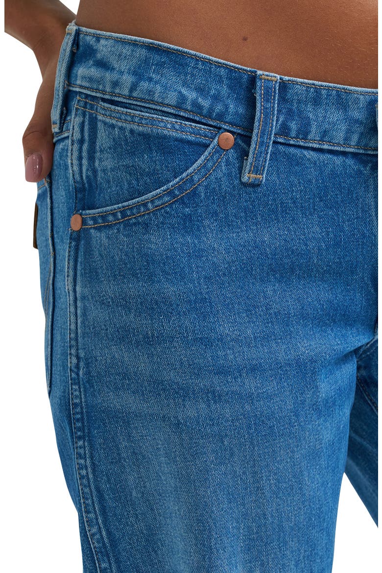 Cowboy Low Rise Straight Leg Jeans, Alternate, color, LASSO LAGOON