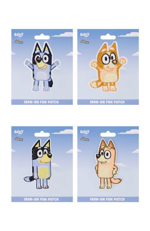Bluey Heeler Family Patch Set