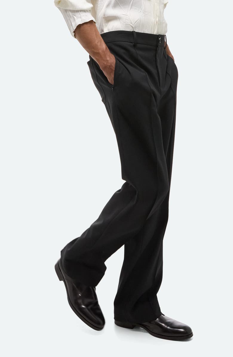 Helmut Lang Relaxed Fit Stretch Twill Pants, Alternate, color,