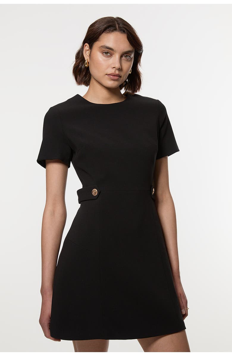 Karen Millen Detail Tailored Mini Dress, Main, color,