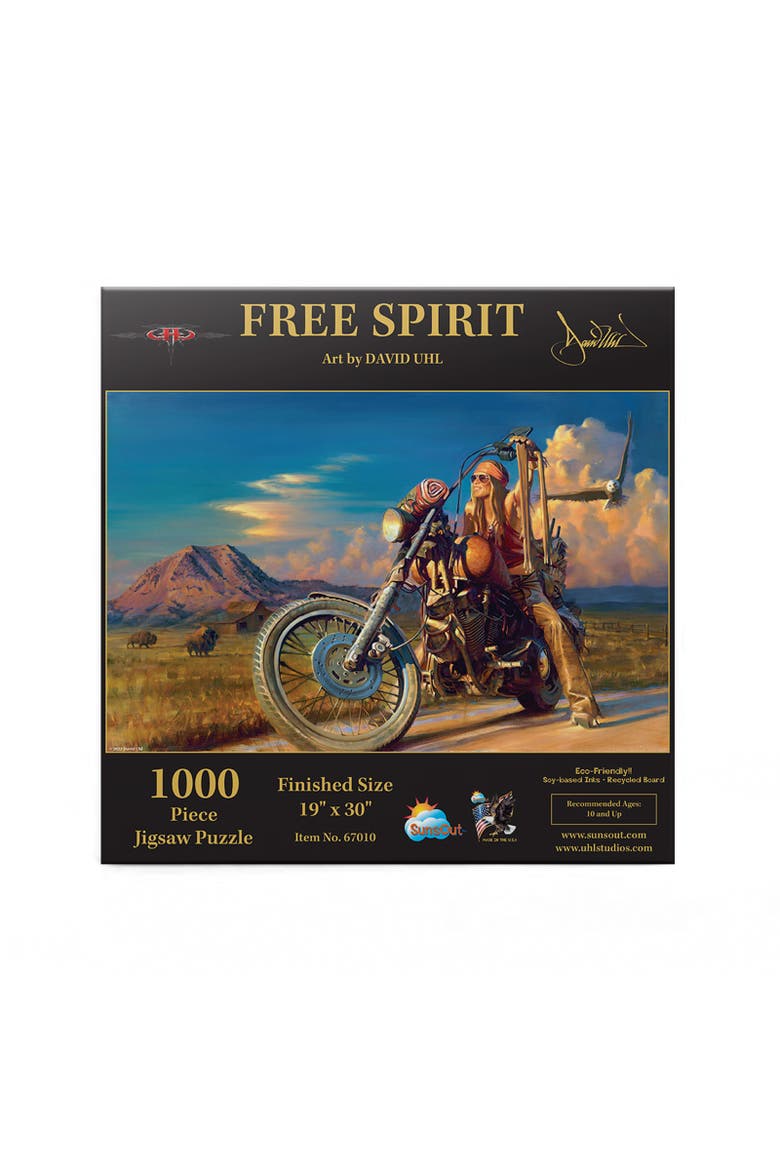 Free Spirit 1000 piece Jigsaw Puzzle for Adults, Alternate, color, Multicolor