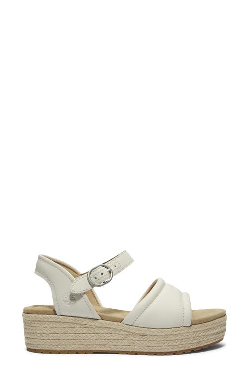 Timberland Santorini Sun Espadrille Sandal In Natural Full Grain