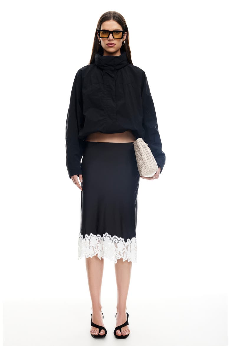 Shoreline Cotton Jacket, Alternate, color, NOIR