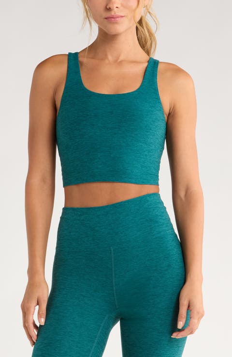 Renew Mélange Support Crop Tank
