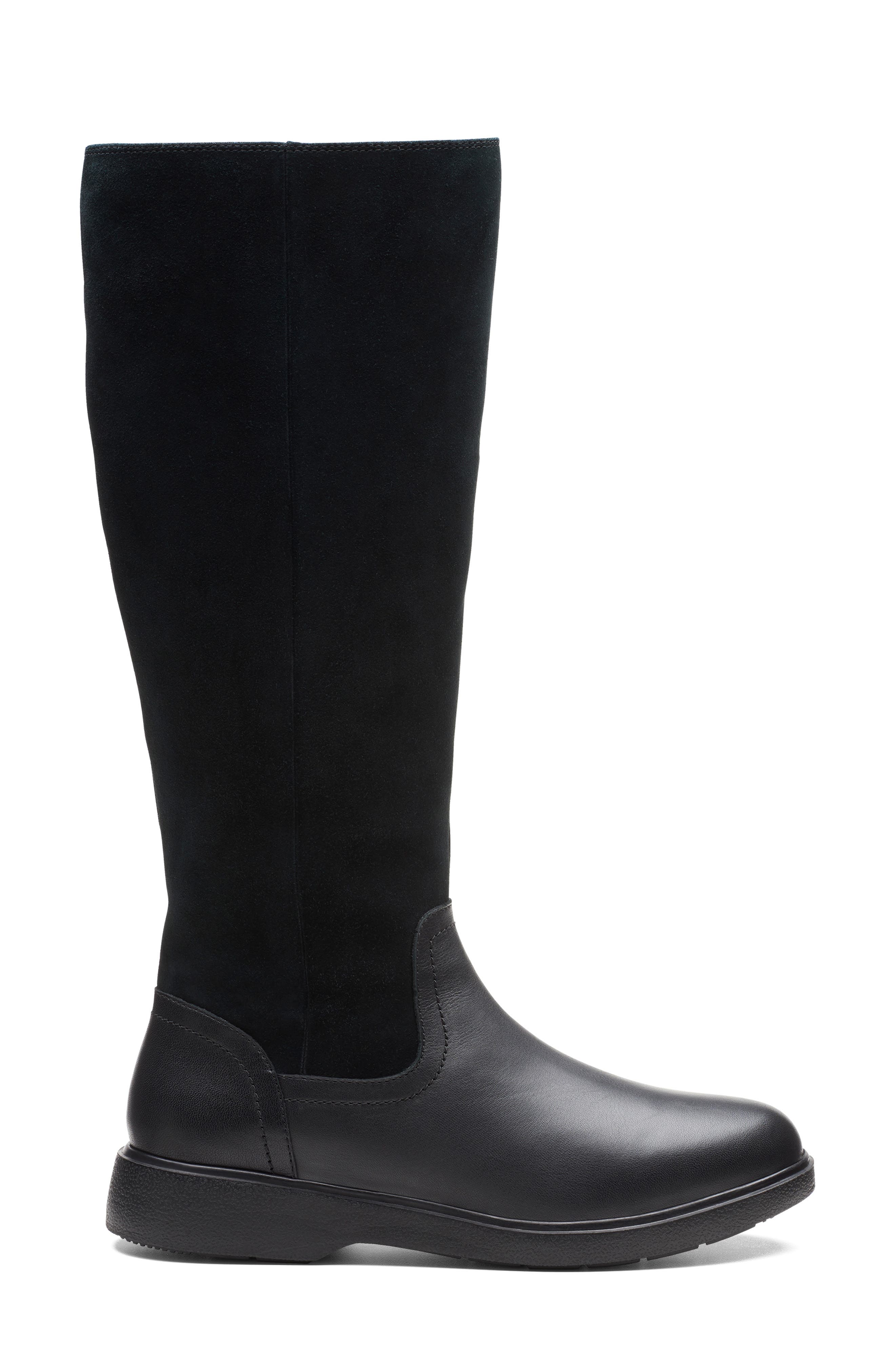 Clarks<sup>®</sup> Unstructured Elda Waterproof Boot, Alternate, color, 