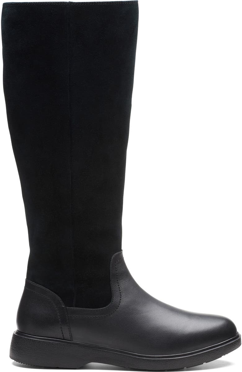 Clarks<sup>®</sup> Unstructured Elda Waterproof Boot, Alternate, color,