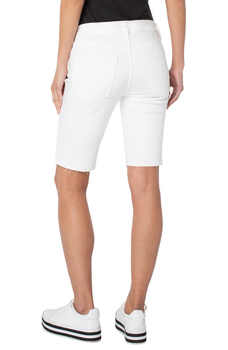 Liverpool Los Angeles Cruiser Cutoff Denim Shorts, Alternate, color,