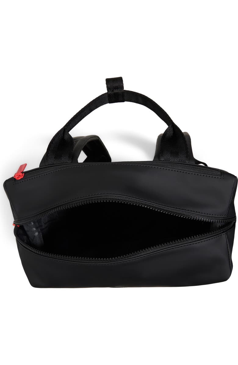 Hunter Urban PU Backpack, Alternate, color, Black