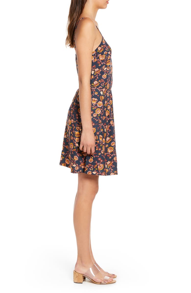 Hinge Sleeveless A-Line Dress, Alternate, color, 