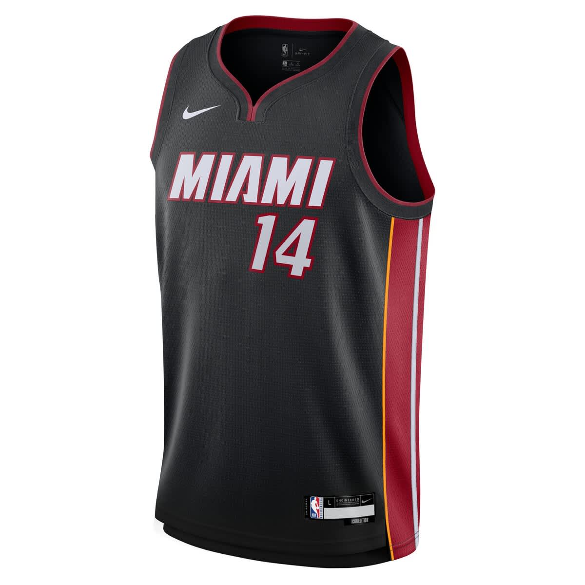 Nike Youth Nike Tyler Herro Black Miami Heat Swingman Jersey - Icon ...