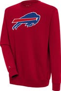 ANTIGUA Men's Antigua Red Buffalo Bills Victory Pullover Sweatshirt