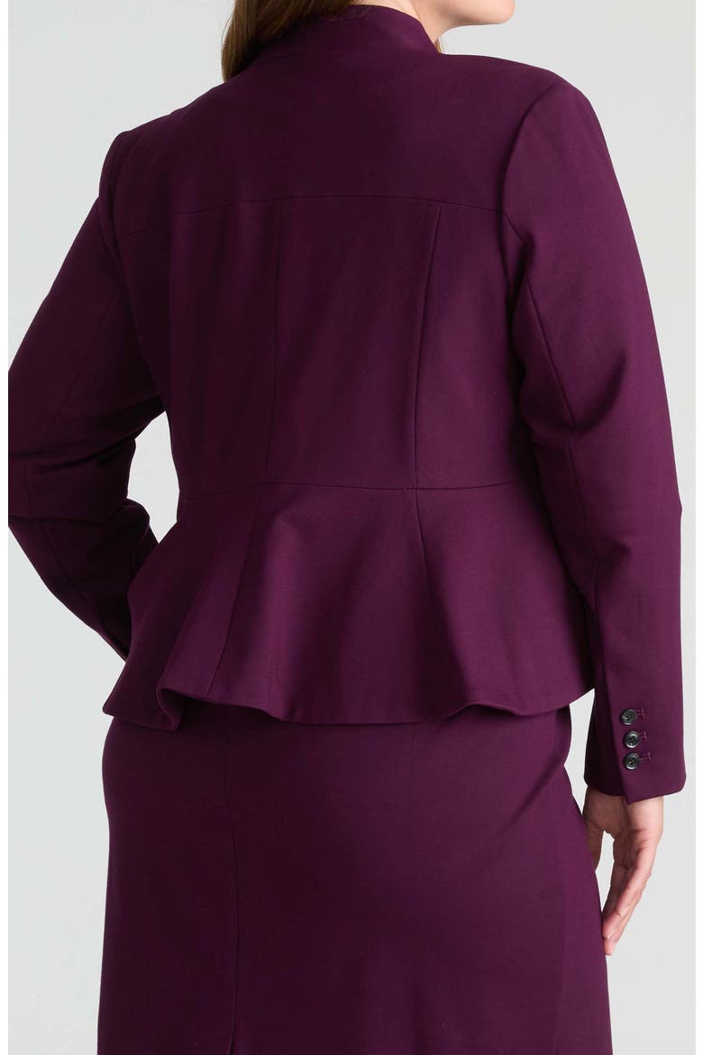 Kenton Ponte Blazer, Alternate, color, GAMAY
