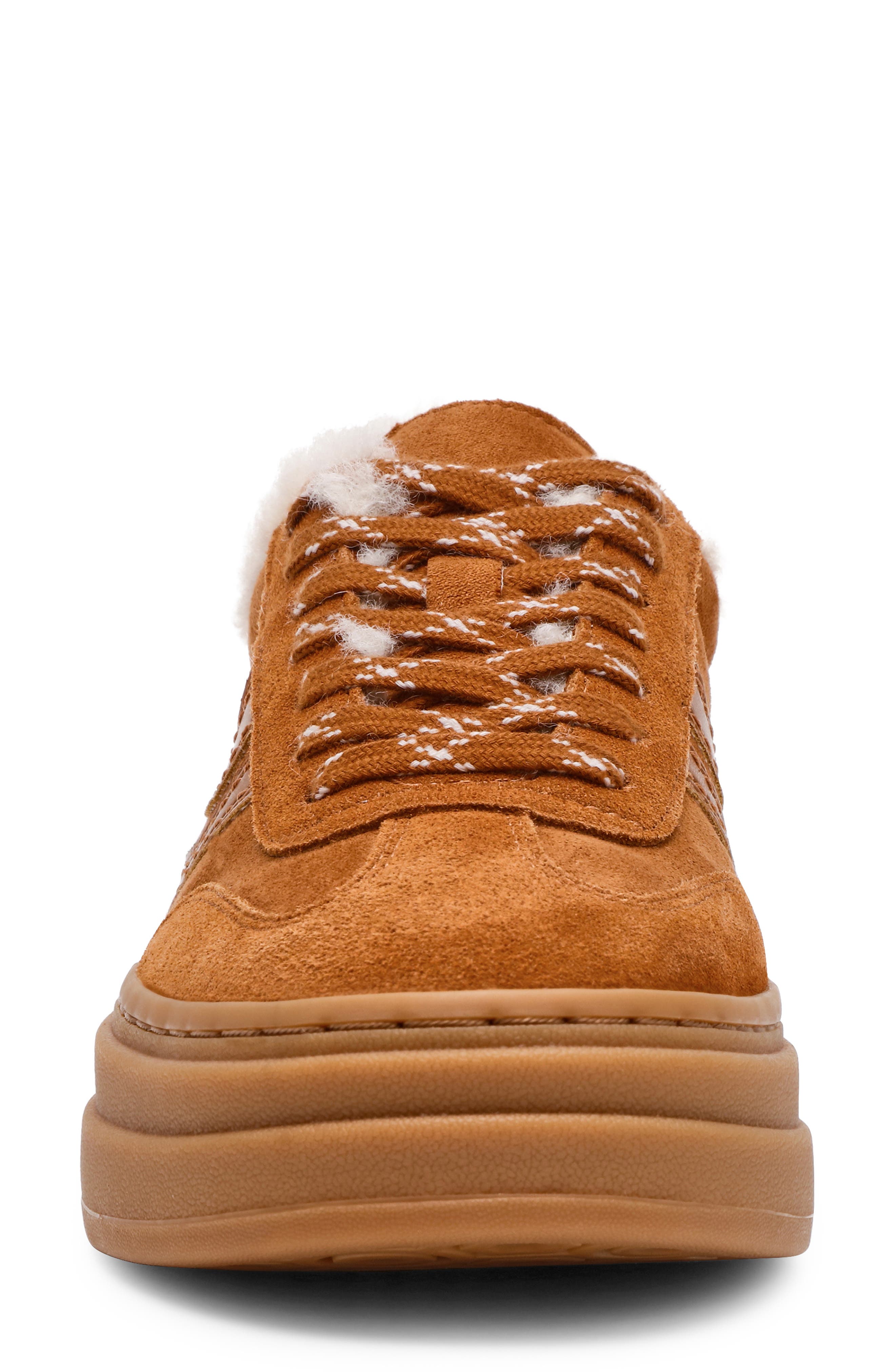 Dodge Platform Sneaker, Alternate, color, CHESTNUT SUEDE