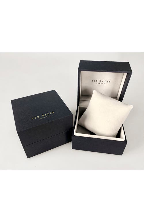 Ted Baker London Brixam Multifunction Bracelet Watch, 42mm In Black