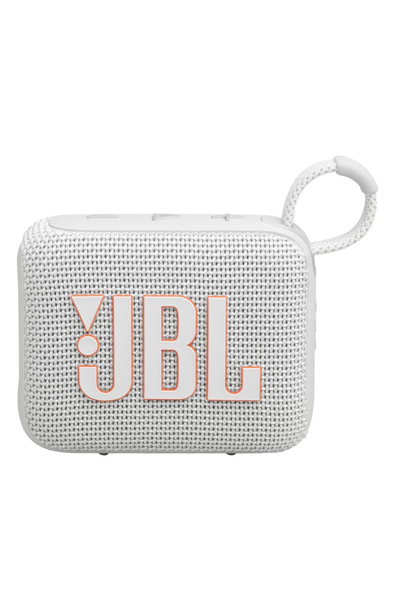JBL Go 4 Waterproof Speaker, Main, color, White