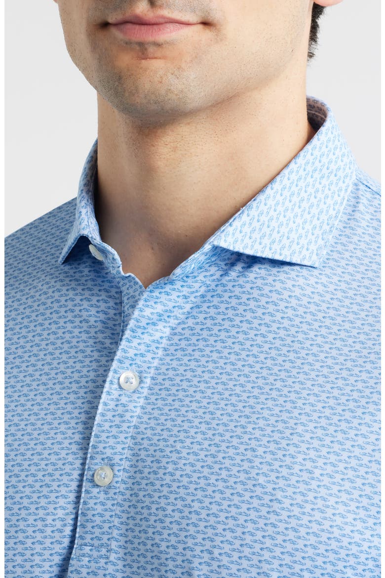 Coupe Performance Jersey Polo, Alternate, color, KONA