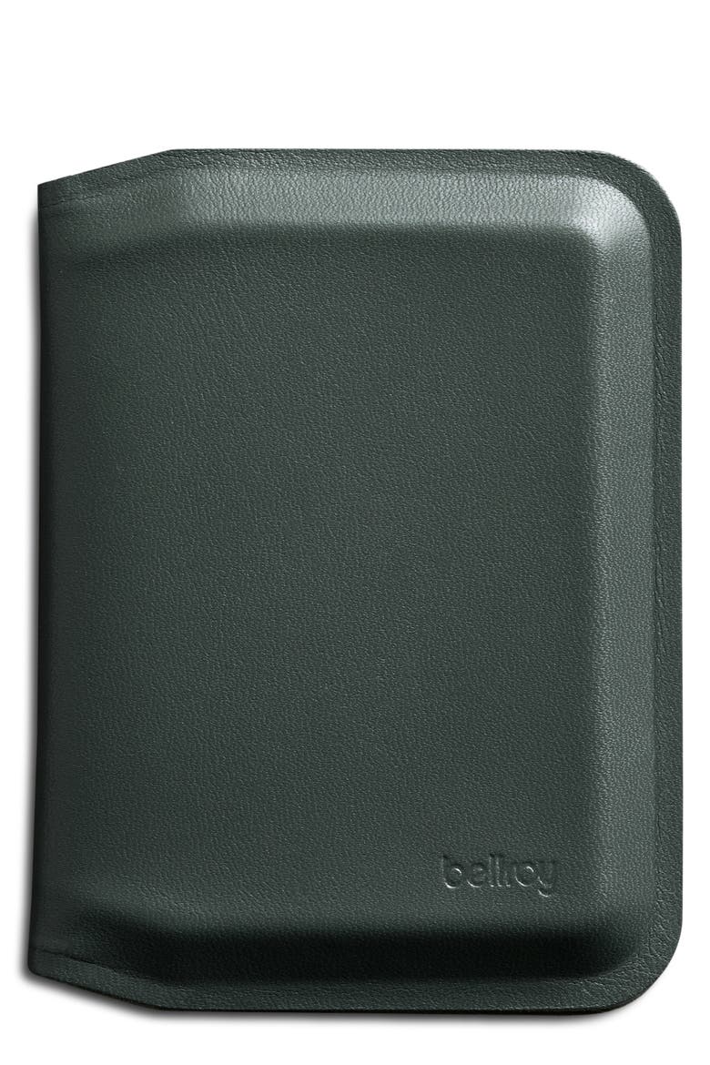 Apex Slim Sleeve RFID Leather Bifold Wallet, Main, color, EVERGLADE