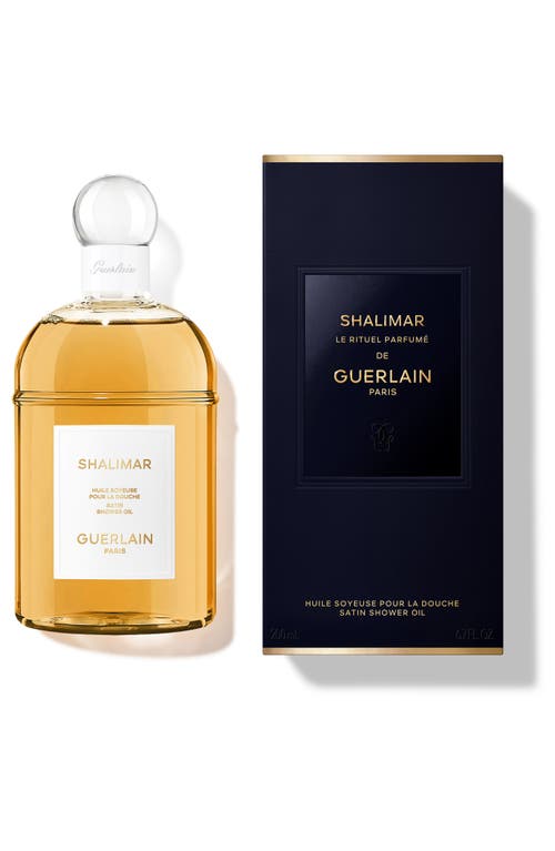 Guerlain Shalimar Satin Shower Oil In Transparent