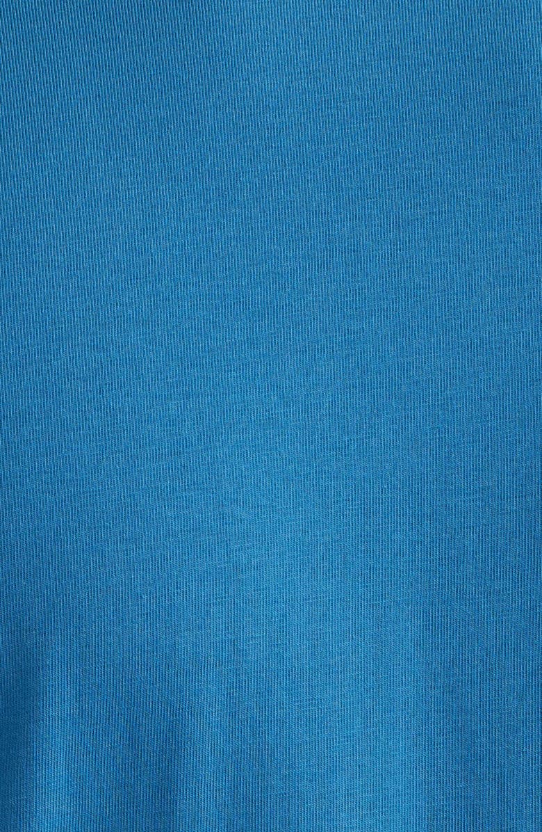 BOSS Mix Match Stretch Cotton Pajama T-Shirt, Alternate, color, Open Blue