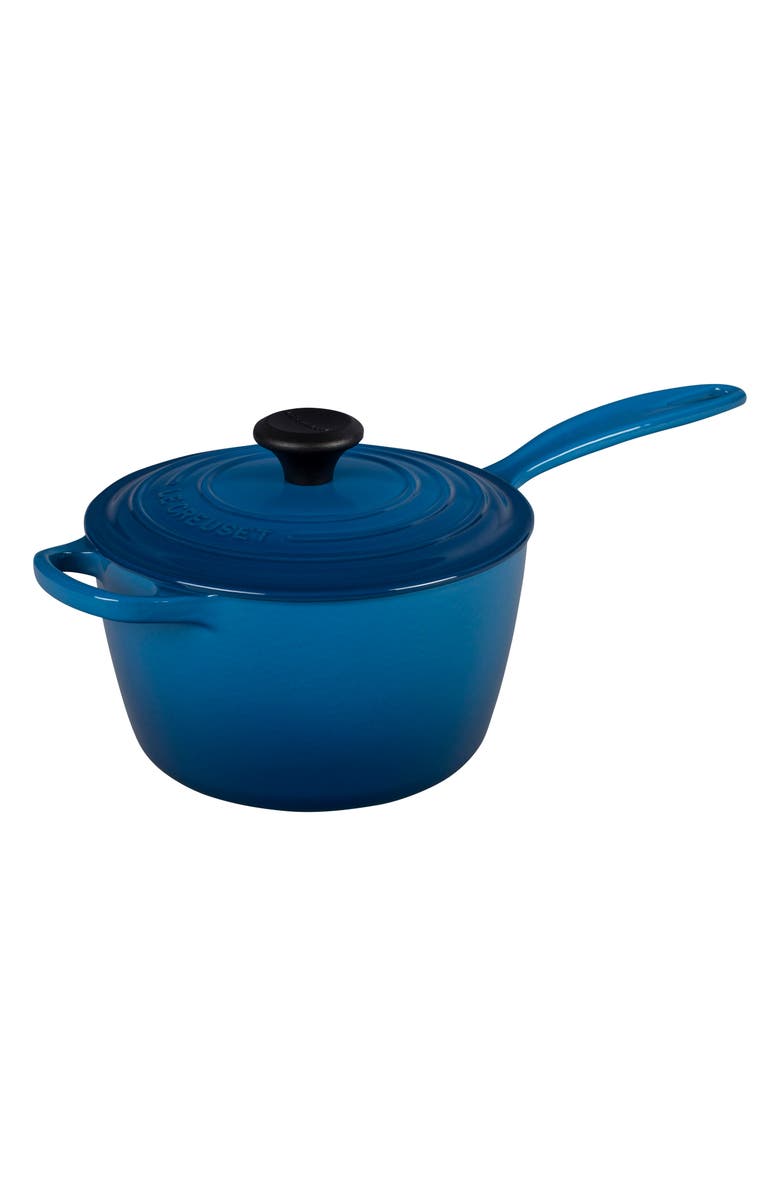 Le Creuset Signature 2 1/4-Quart Cast Iron Saucepan, Main, color,