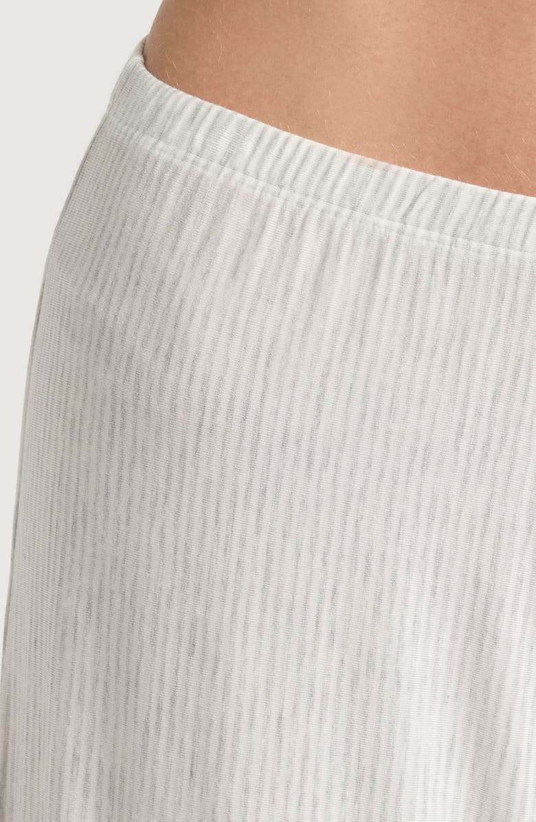 Eberjey Gisele Printed Long Pajamas, Alternate, color, Heritage Lt Htr Grey