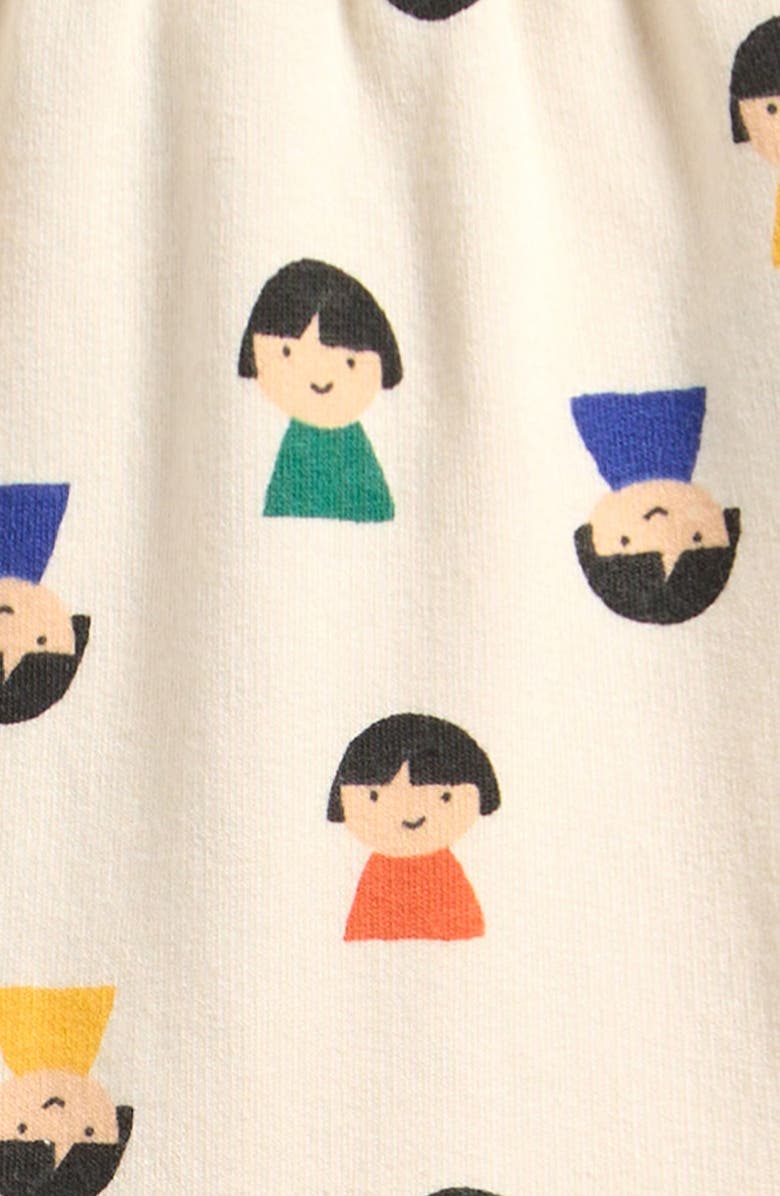 Bobo Choses Game Pawns Print Shorts, Alternate, color, White