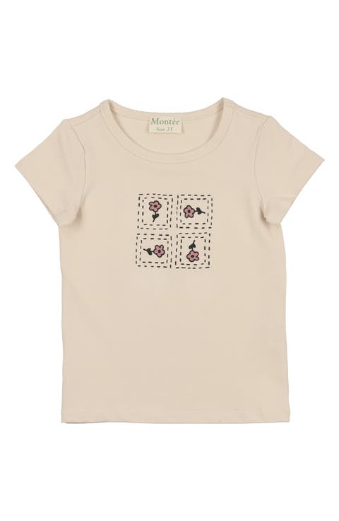 Kids' Floral Box Graphic T-Shirt (Toddler & Little Kid)