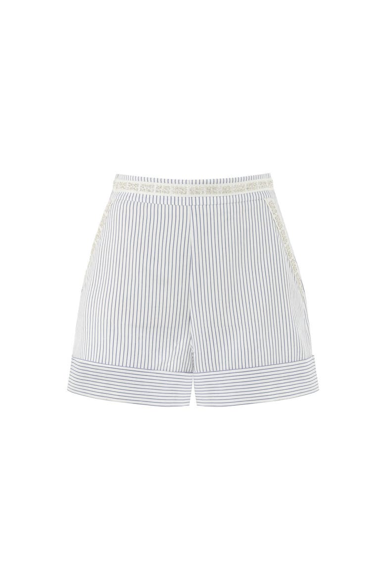 Striped Shorts, Alternate, color, Multi-Colored