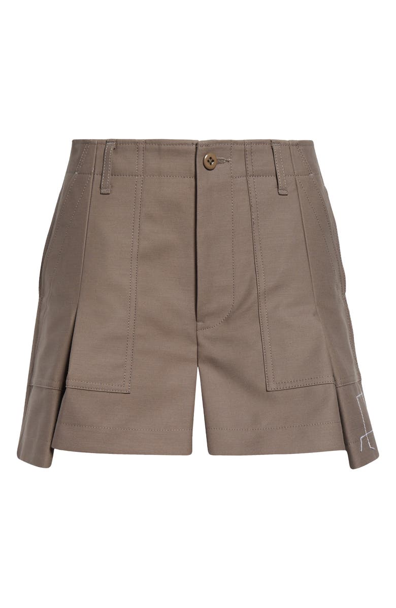 Sacai Cotton Shorts, Alternate, color,