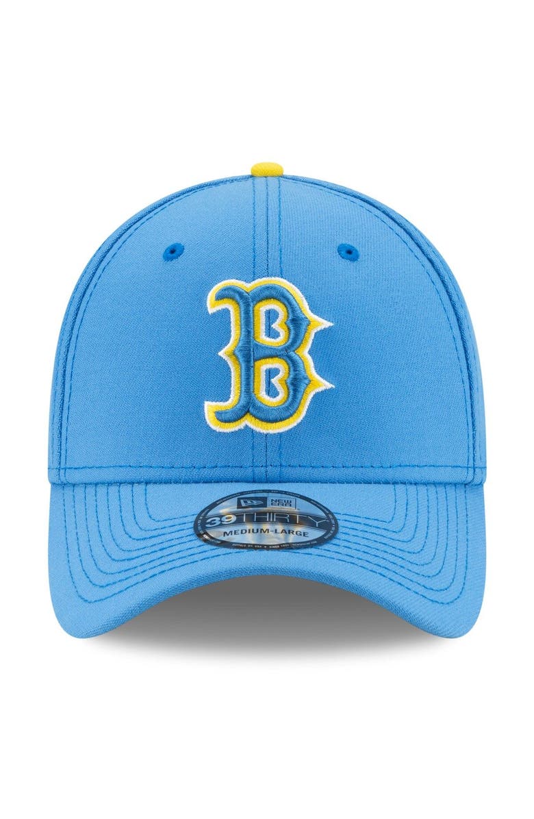 New Era Men's New Era Light Blue Boston Red Sox 2021 City Connect 39THIRTY Flex Hat, Alternate, color, 