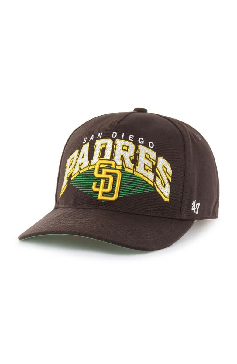 '47 Men's '47 Brown San Diego Padres Pomona Hitch Adjustable Hat, Main, color, Brown