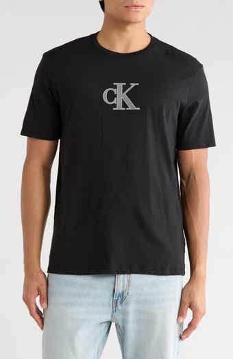Textured Logo Cotton T-Shirt