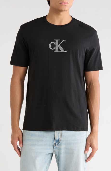 Textured Logo Cotton T-Shirt