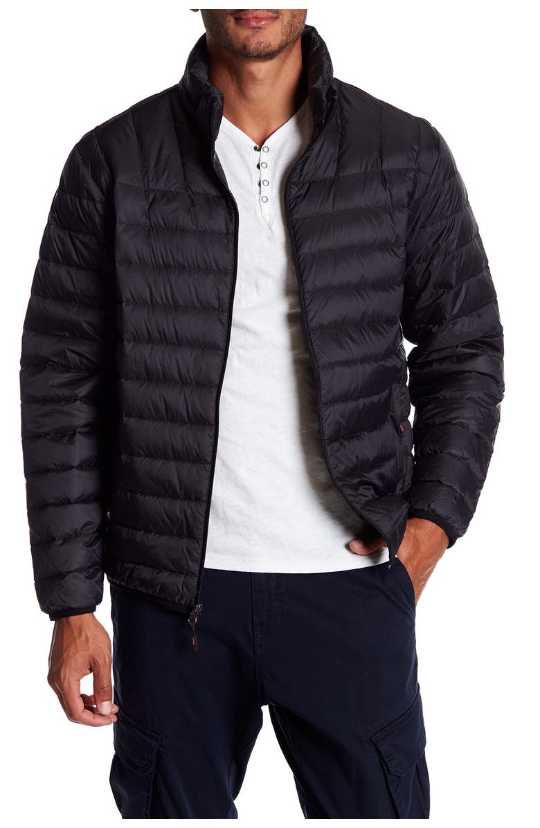 HAWKE & CO Quilted Packable Nylon Jacket, Alternate, color, 