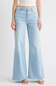 MOTHER The Roller Sneak Wide Legs Jeans