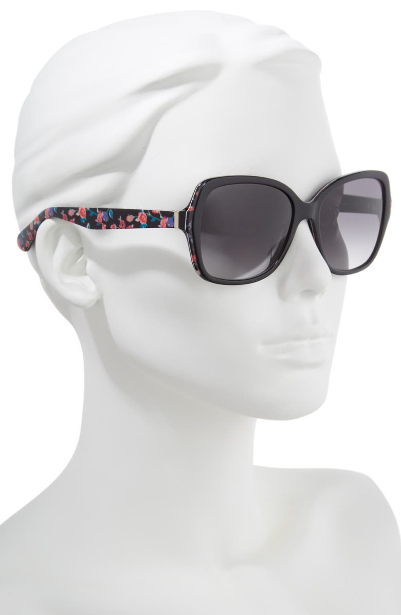 Kate Spade New York karalyns 56mm polarized sunglasses, Alternate, color, 