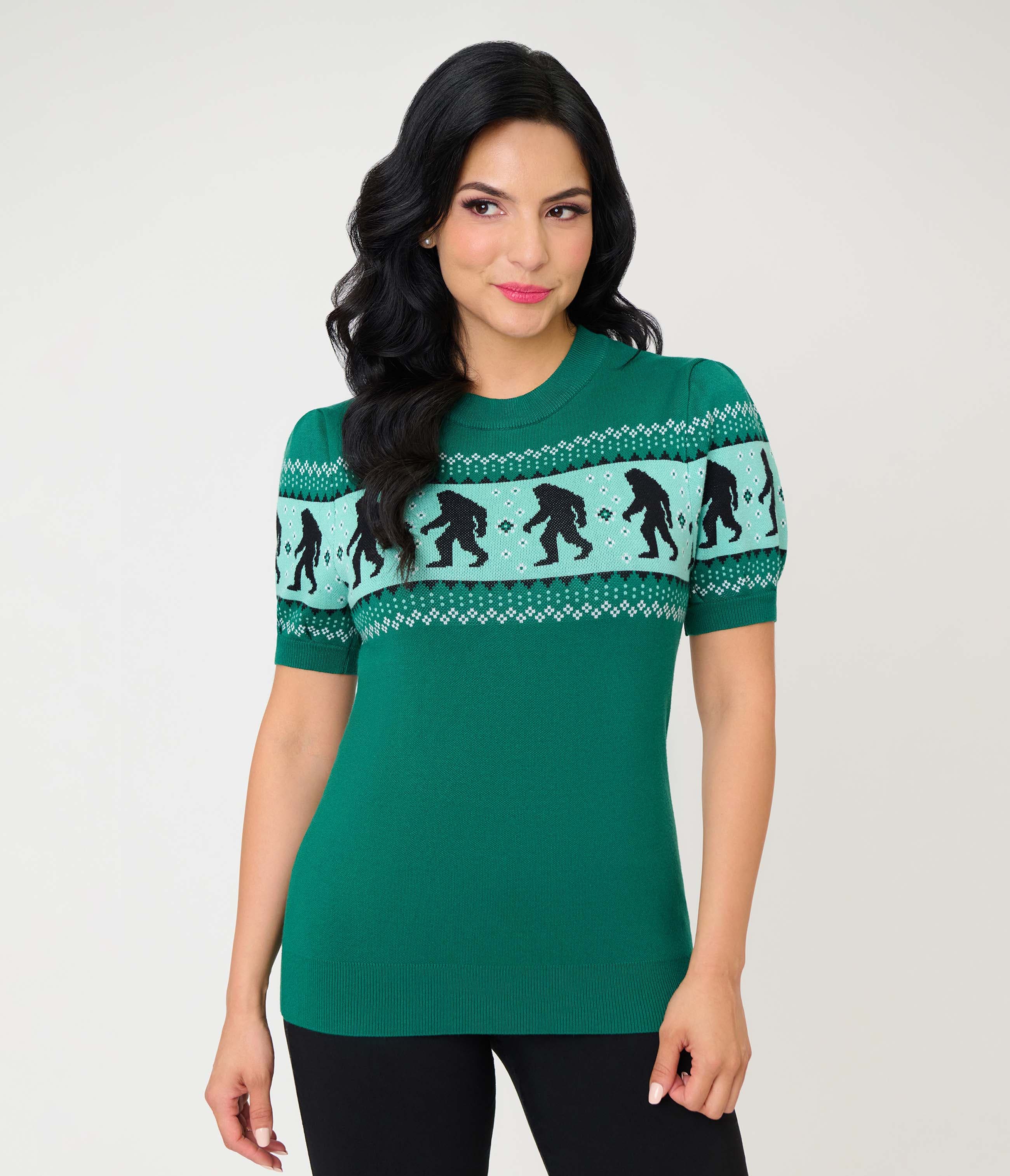 selected Green Sasquatch Print